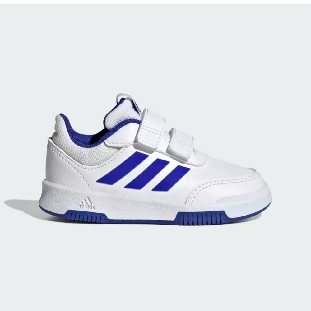 Toddler white Adidas tensaur sneaker shoes size 10